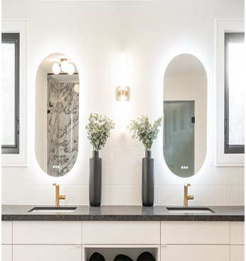 Custom home build showcasing modern architectural design and premium finishes