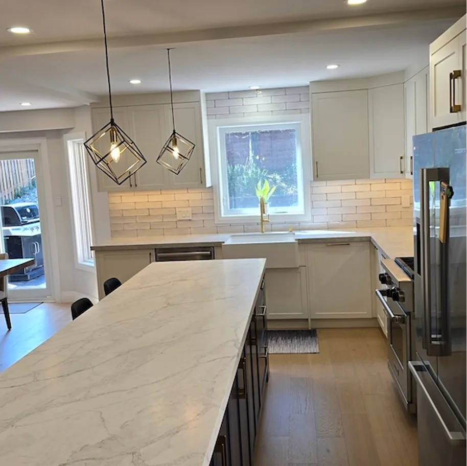 Renovated Hamilton space displaying refined design elements and professional finish